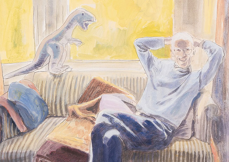 Victor Lunn-Rockliffe, Self-Portrait