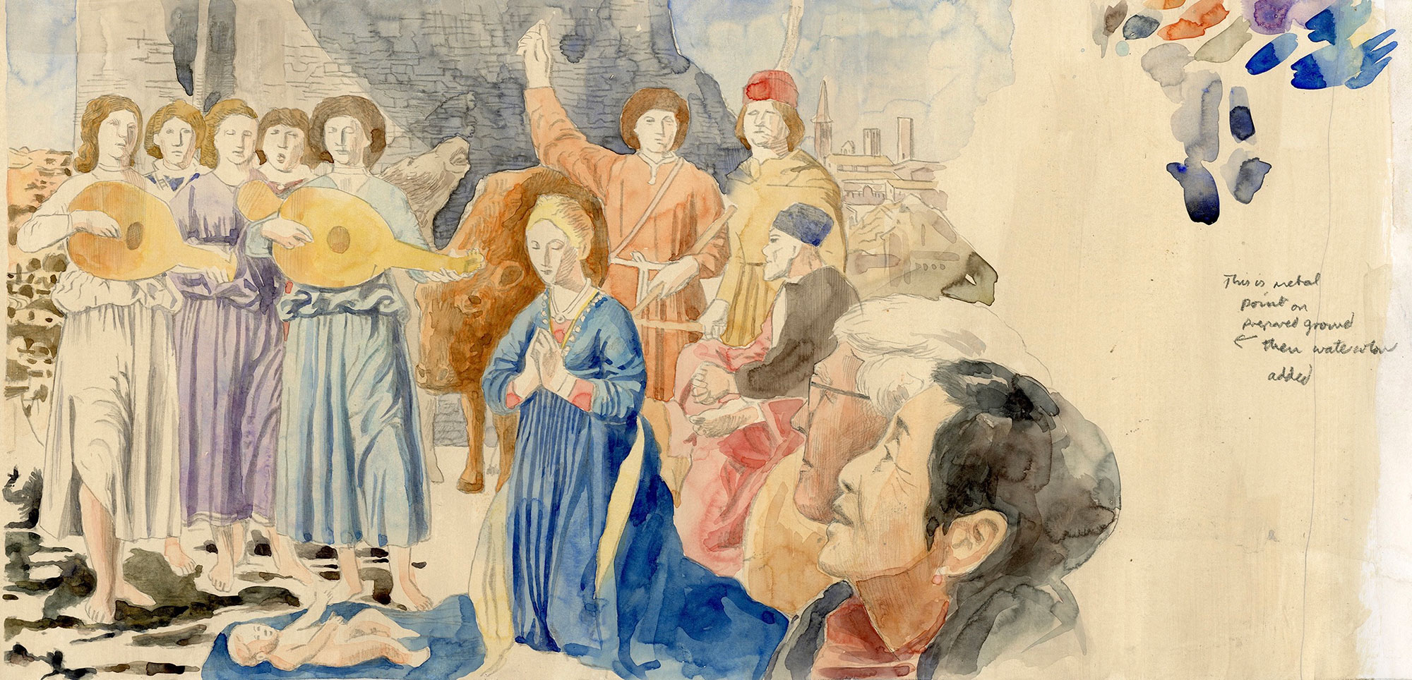 Admiring Piero della Francesca’s Nativity Admiring Piero della Francesca’s Nativity