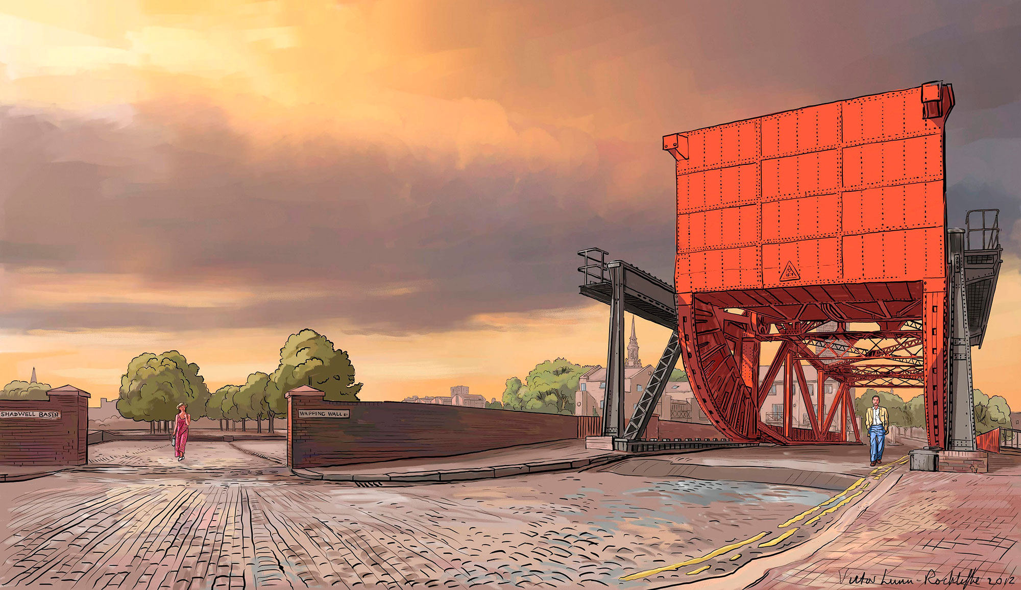 Shadwell Basin Bascule Bridge — Encounter Shadwell Basin Bascule Bridge — Encounter